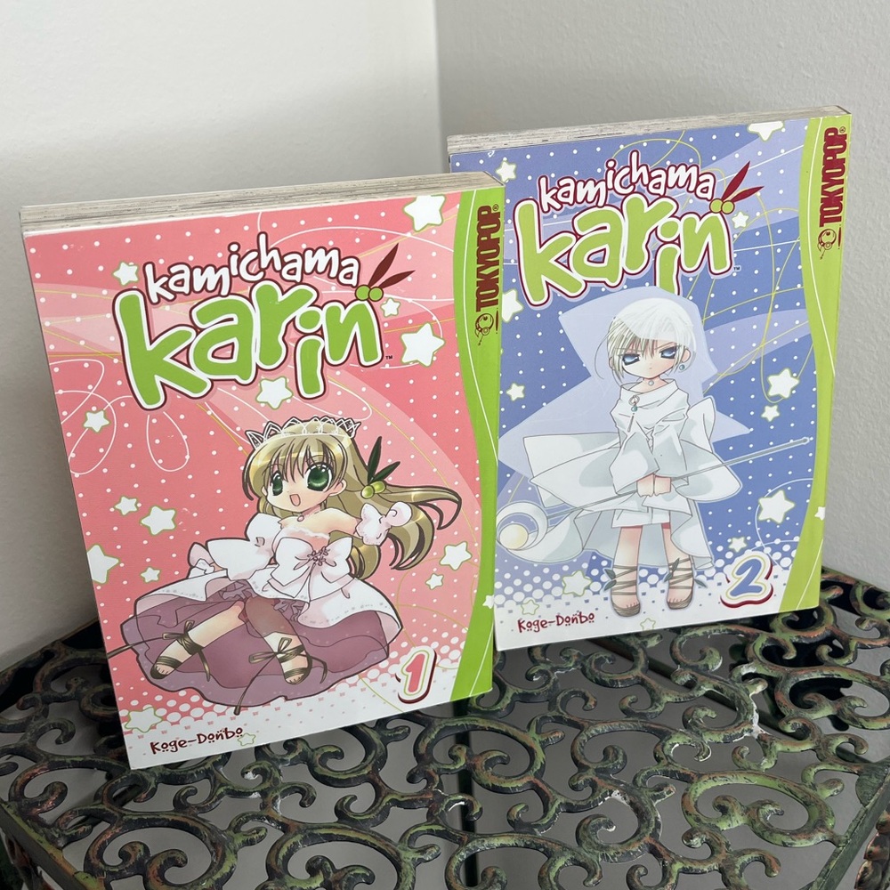 TOKYOPOP Kamichama Karin by Koge Donbo Fantasy Manga Volumes 1 & 2 Youth